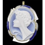 カメオ ブローチ