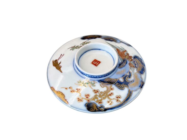 【貴重】伊万里焼　蓋物２個セット 伊万里焼 通り物 蓋物 十五客 ｜骨董品買取 緑和堂