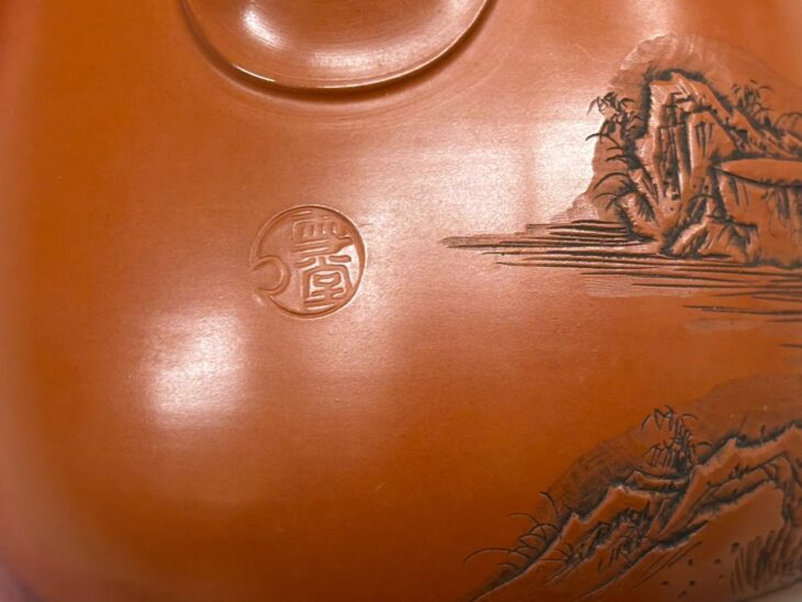 吉川雪堂 『常滑焼 急須』 ｜骨董品買取 緑和堂