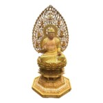 木彫 薬師如来坐像