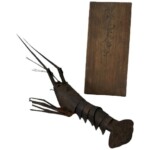 妙珍作 伊勢海老 自在置物