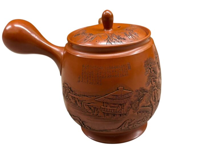 吉川雪堂 『常滑焼 急須』 ｜骨董品買取 緑和堂