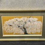 中島千波 『久遠寺の瀧櫻』