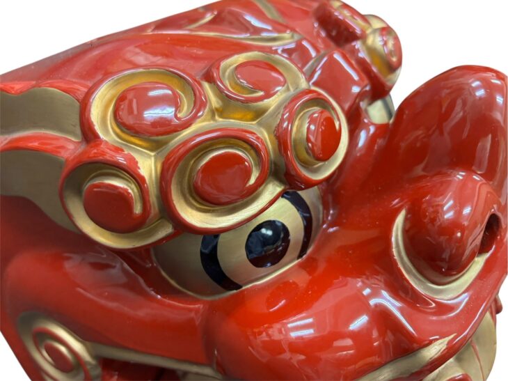 南部吉英 『獅子頭 置物』 ｜骨董品買取 緑和堂