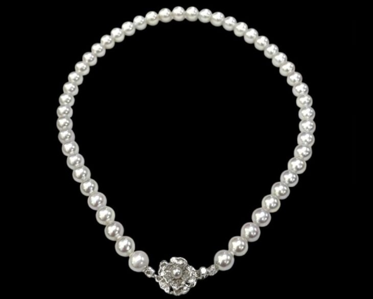 三越 パール ネックレス SILVER 刻印 パールネックレス 真珠 SILVER刻印 ｜骨董品買取 緑和堂