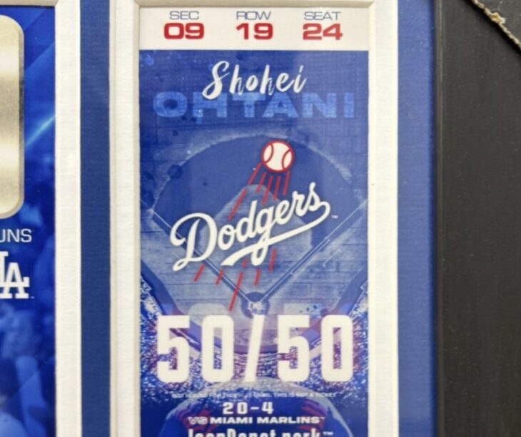 大谷 翔平 50/50 達成記念 フォトフレーム ｜骨董品買取 緑和堂