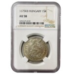 ハンガリー 15クロイツァー銀貨 1675年