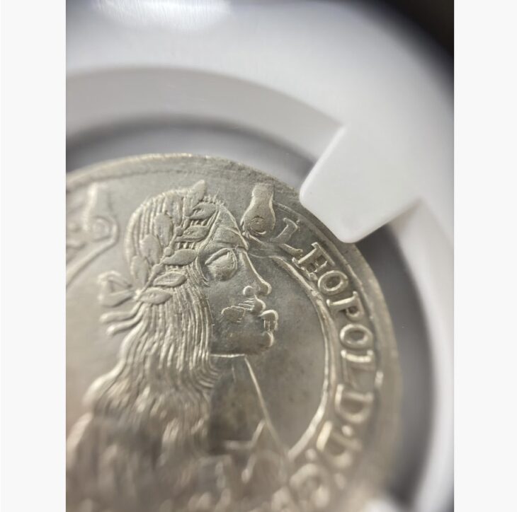 1665年 ハンガリー 15クロイツァー銀貨 ハンガリー 15クロイツァー銀貨 1675年 ｜骨董品買取 緑和堂