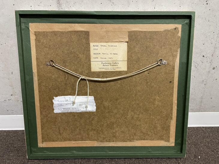 レイチェル・ニコルソン 『白いカップとスプーンの絵画』 ｜骨董品買取