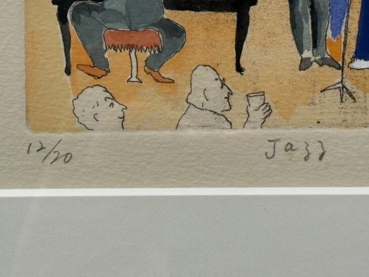 山本 容子『Jazz』 ｜骨董品買取 緑和堂