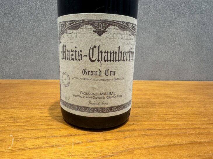 マジ シャンベルタン 『グランクリュ 1999』 ｜骨董品買取 緑和堂