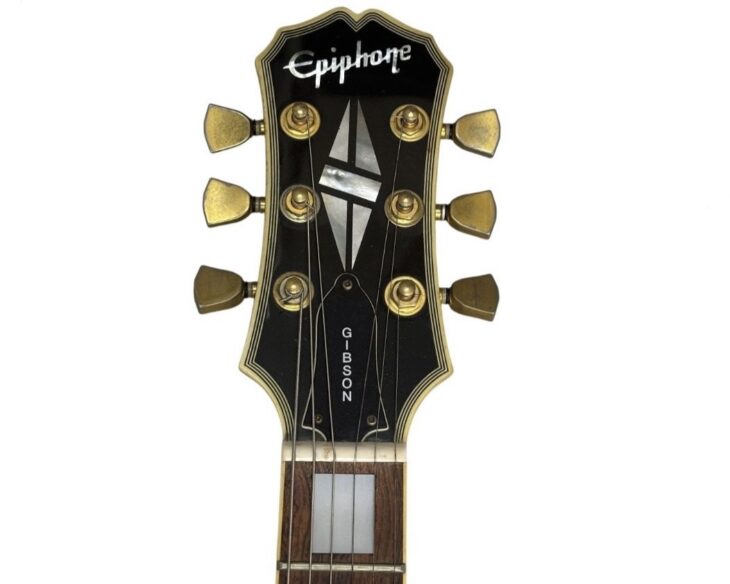 Epiphone エピフォン 『Les Paul Custom レスポールカスタム (Ebony