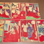 月岡芳年『美立七曜星 揃』