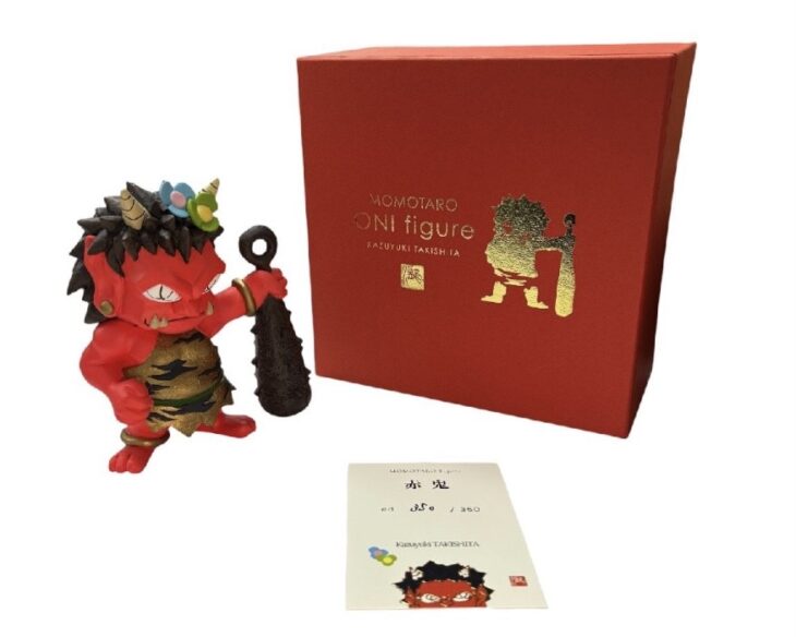 鬼*西様 鬼西様用 瀧下 和之 『赤鬼 MOMOTARO ONI Figure』 ｜骨董品買取 緑和堂