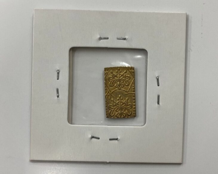 安政一分判金 トメ分 鑑定書付 ｜骨董品買取 緑和堂