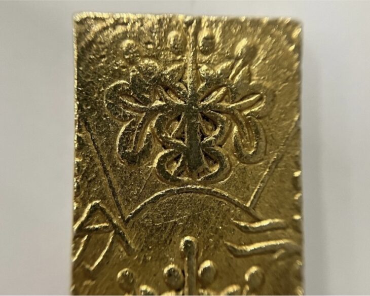 草文二分判金 ｜骨董品買取 緑和堂