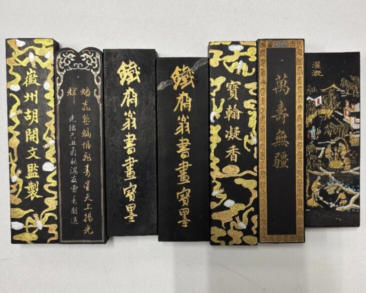 唐墨7点 上海墨廠 曹素功 堯千氏 鉄斎翁書画寶墨 ｜骨董品買取 緑和堂