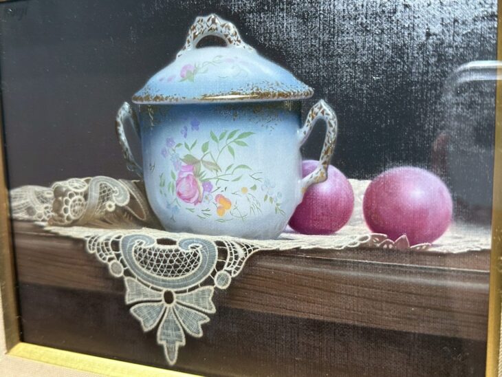 北浩二 静物画 ｜骨董品買取 緑和堂