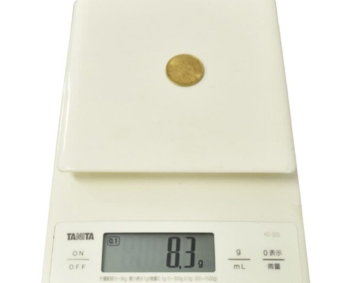 明治4年 旧五圓金貨 ｜骨董品買取 緑和堂