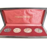 天皇皇后両陛下御外遊記念 純銀メダルセット