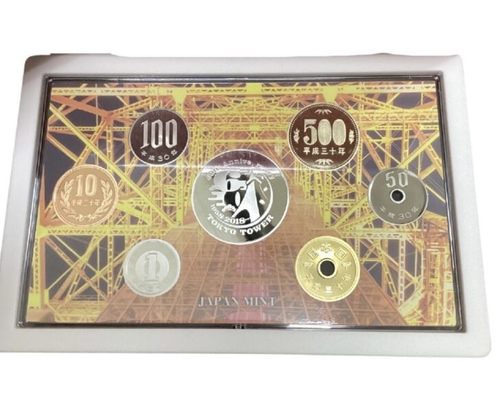 東京タワー開業60周年 プルーフ貨幣セット ｜骨董品買取 緑和堂
