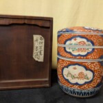 古伊万里　弁当箱