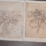 月岡芳年『版下絵2枚』