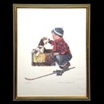 ノーマン・ロックウェル 『パピーラブ 冬』