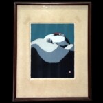 畦地 梅太郎 『頂上の小屋』