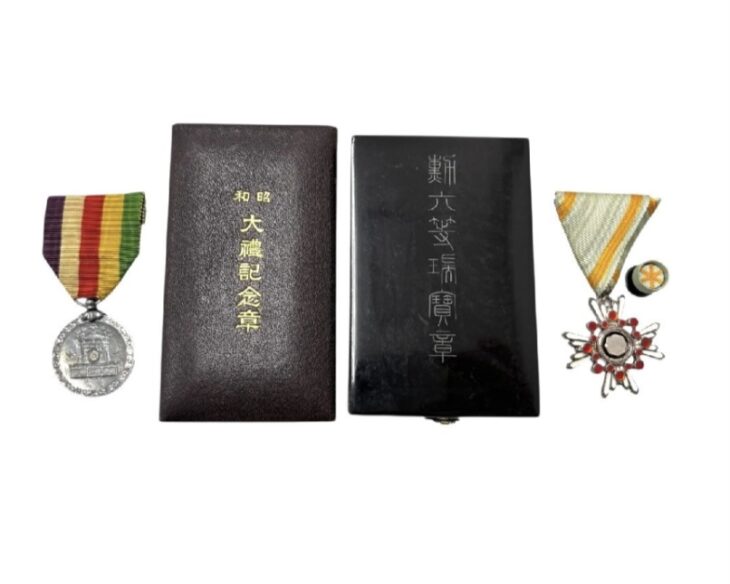 勲六等瑞宝章 大禮記念章 2点
