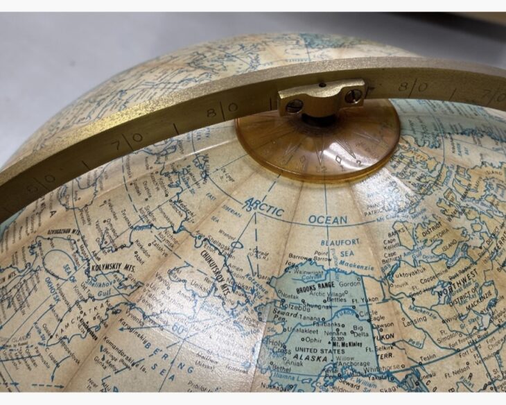 【値下げしました！】Replogle　地球儀入荷しました！ Replogle Globes 地球儀 ｜骨董品買取 緑和堂