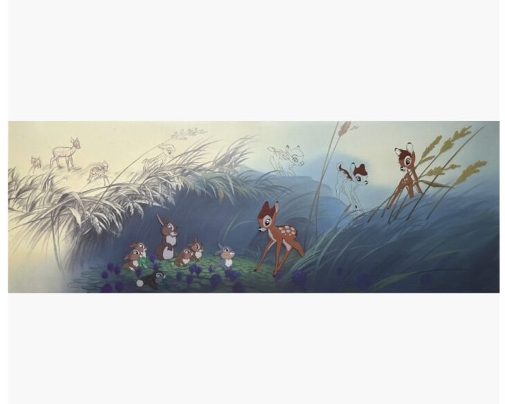 ディズニー　セル画　ダンボ＆バンビ ディズニー セル画 ダンボ - ディズニーフィギュア・グッズ通販店舗