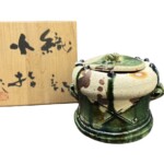 鯉江 良二 『織部 水指』