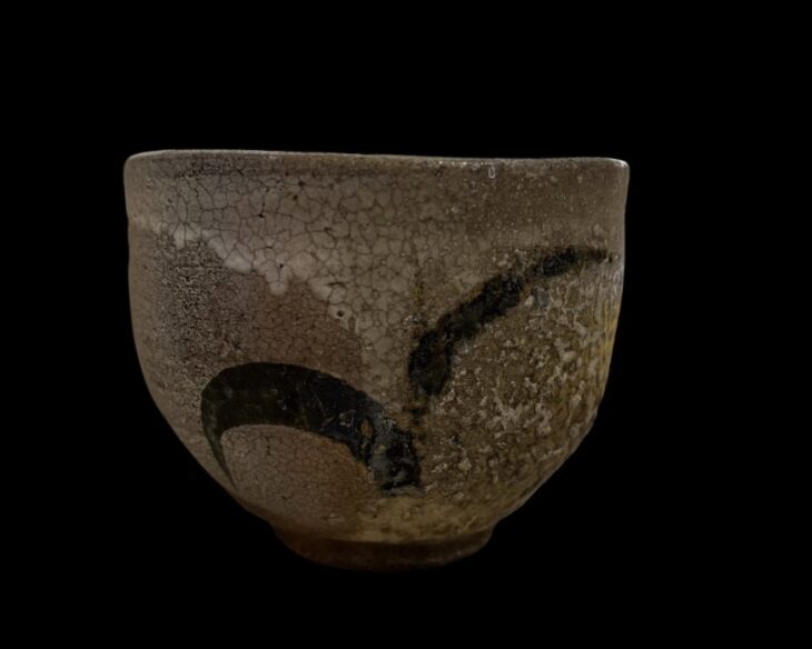 田中佐次郎 御所丸茶碗 田中 佐次郎 『絵唐津 茶碗』 ｜骨董品買取 緑和堂