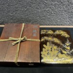 松竹梅蒔絵 硯箱