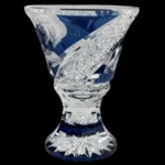 但野英芳 江戸切子 高杯