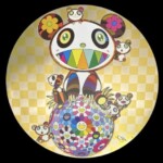 村上 隆 『パンダと子パンダとお花ボール』