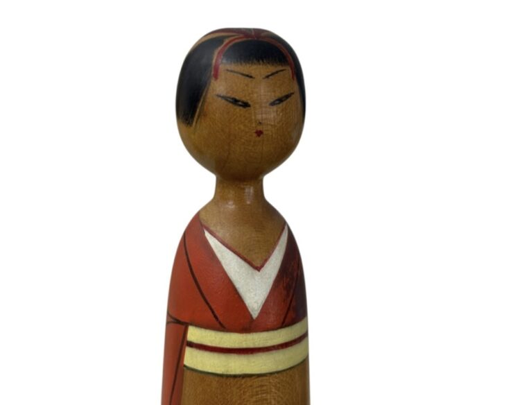 高野与八　こけし　4個セット 高野与八 白桔梗 ｜骨董品買取 緑和堂