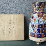 コープランド窯 『金襴手花瓶』