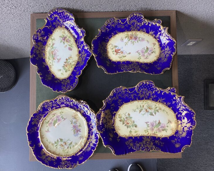 ハマースレイ 金彩セット ｜骨董品買取 緑和堂