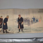 『山地中将第二軍率金州半島上陸之図』