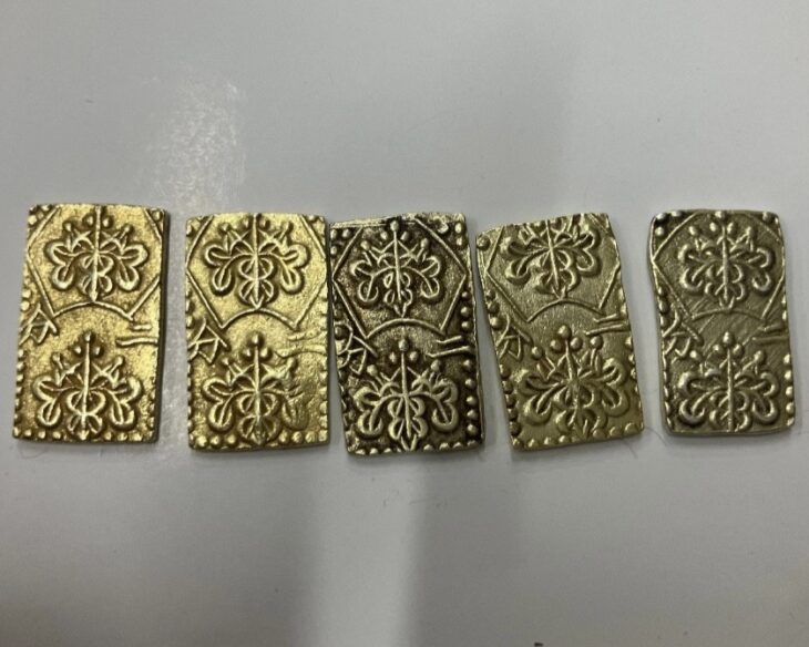 明治二分判金 5点 ｜骨董品買取 緑和堂