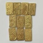 万延二朱判金
