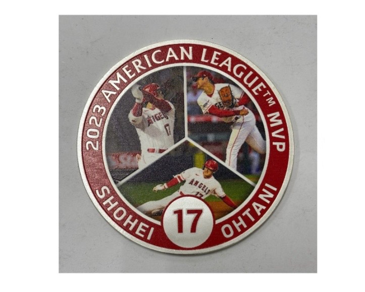 大谷翔平 2023年アメリカンリーグMVP メダル 大谷翔平 2023 MVP記念銀メダル ｜骨董品買取 緑和堂