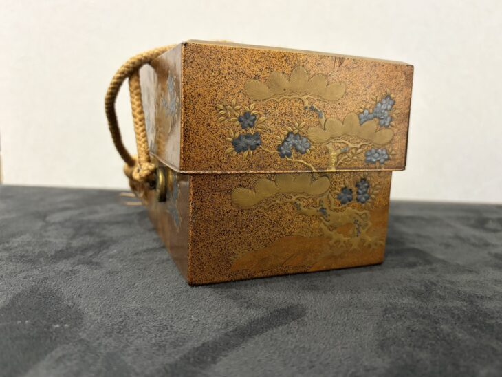 金蒔絵 沈箱 ｜骨董品買取 緑和堂