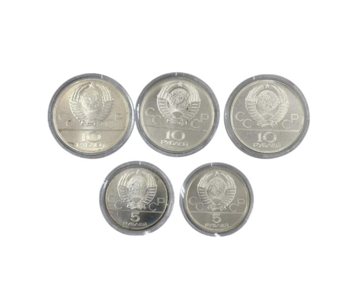 モスクワオリンピック記念銀貨 ｜骨董品買取 緑和堂