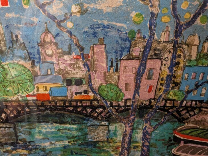 ポール・アイズピリ『Pont des Arts』 ｜骨董品買取 緑和堂