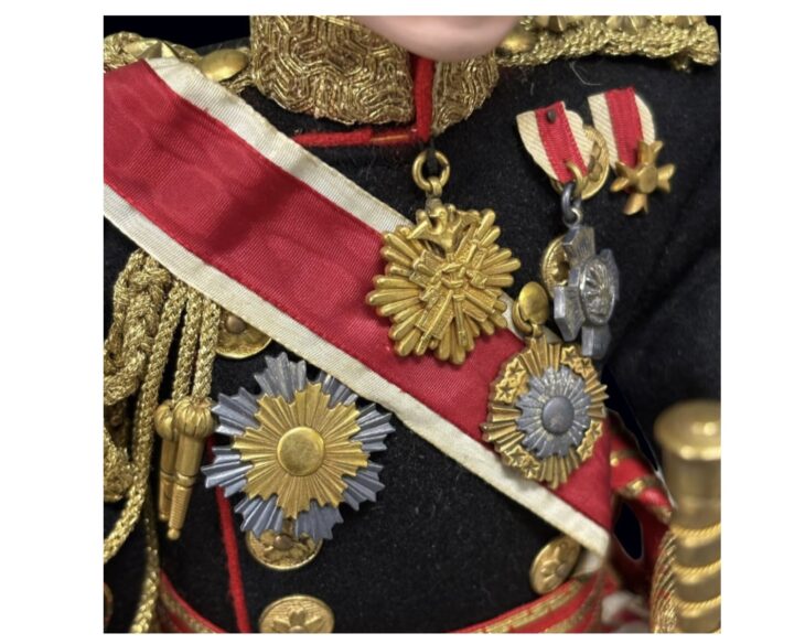 御雛人形細工司 丸平大木人形店 『東郷大将 児玉大将 塚本中将 人形