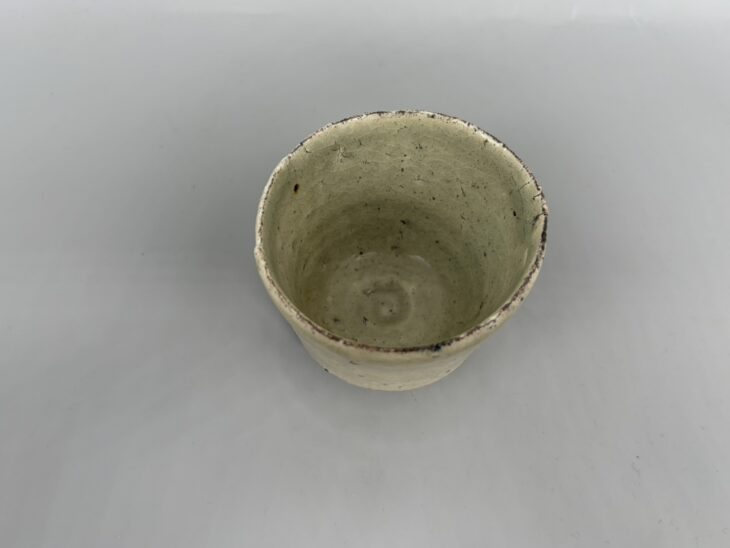 中川自然坊 『粉引唐津ぐい呑』 ｜骨董品買取 緑和堂