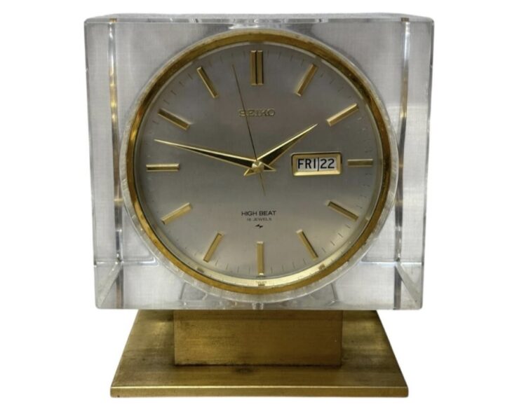 セイコー SEIKO『置時計 HIGH BEAT』 買取価格相場｜骨董品買取 緑和堂